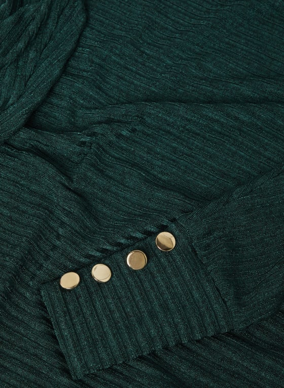 Heather Knit Dolman Sleeve Top