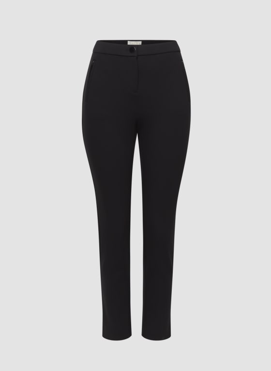 Signature Fit Zip Detail Pants