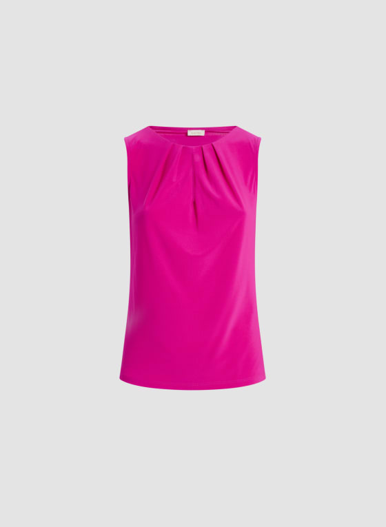 Sleeveless Keyhole Detail Top