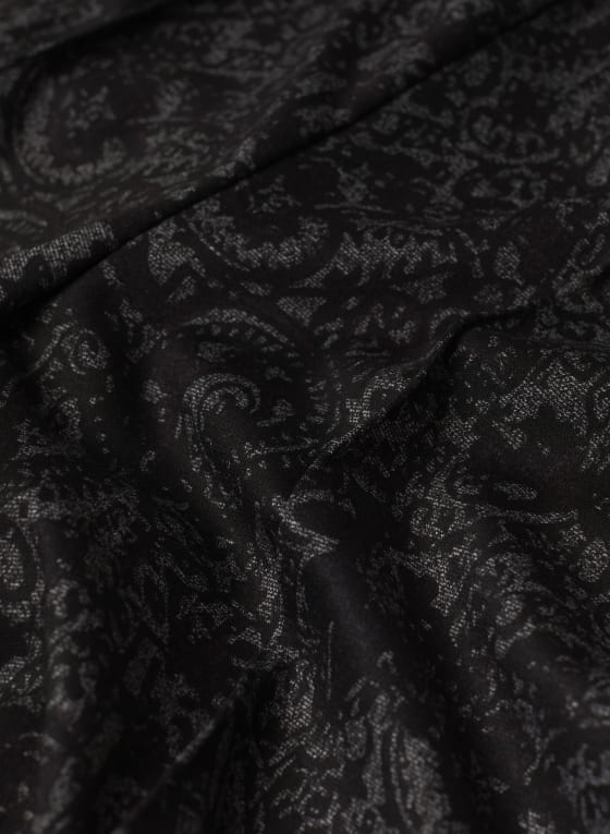 Paisley Print Pull-On Pants