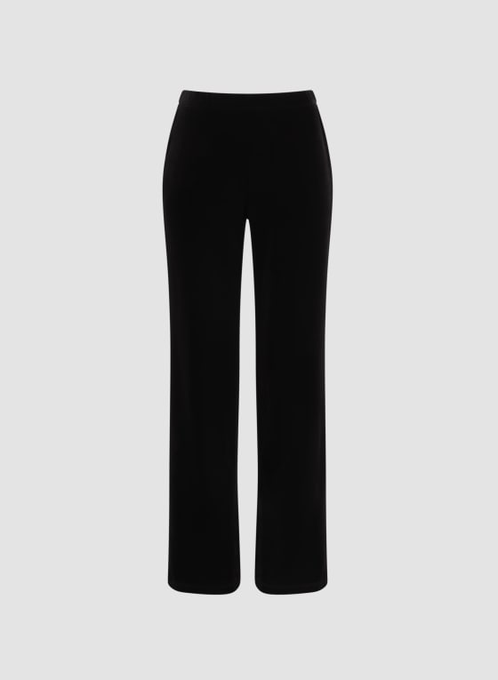 Pull-On Velour Pants