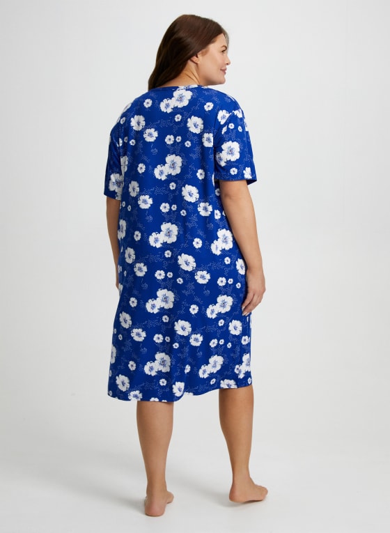 Floral Print Nightgown