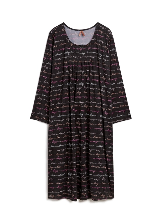 Slogan Print Nightgown