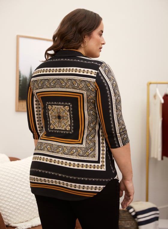 Joseph Ribkoff - Mixed Print Top