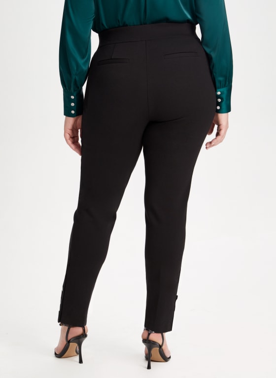 Pull-On Straight Leg Pants