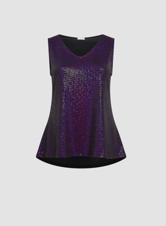A-Line Sequin Top