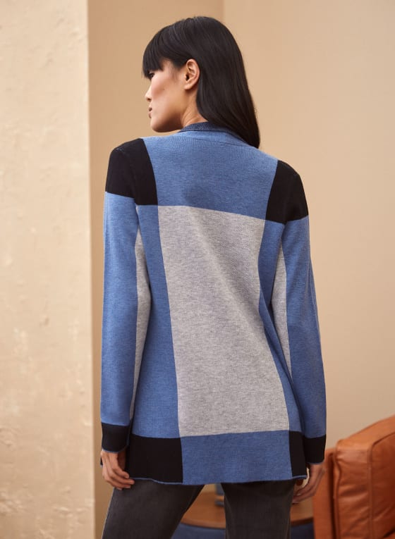 Colour Block Cardigan