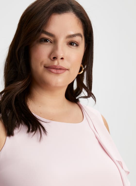 Double Layer Sleeveless Blouse