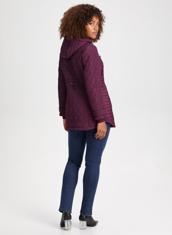 Vegan Down Quilted Coat