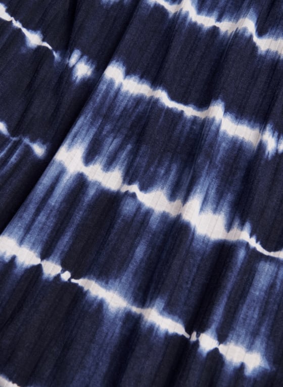 Tie Dye Print Maxi Dress