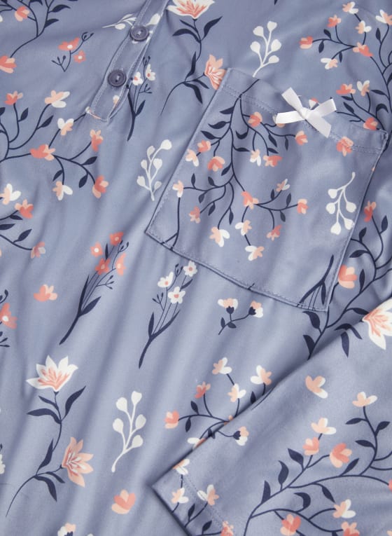 Floral Print Nightgown