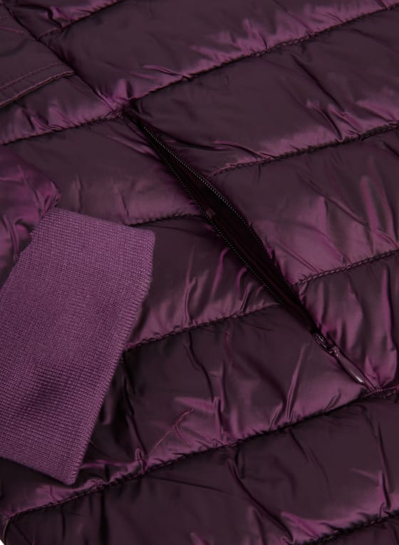 Quilted Vegan Down Coat