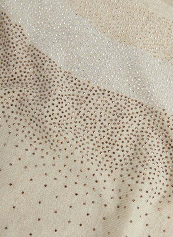 Dolman Sleeve Stud Detail Sweater