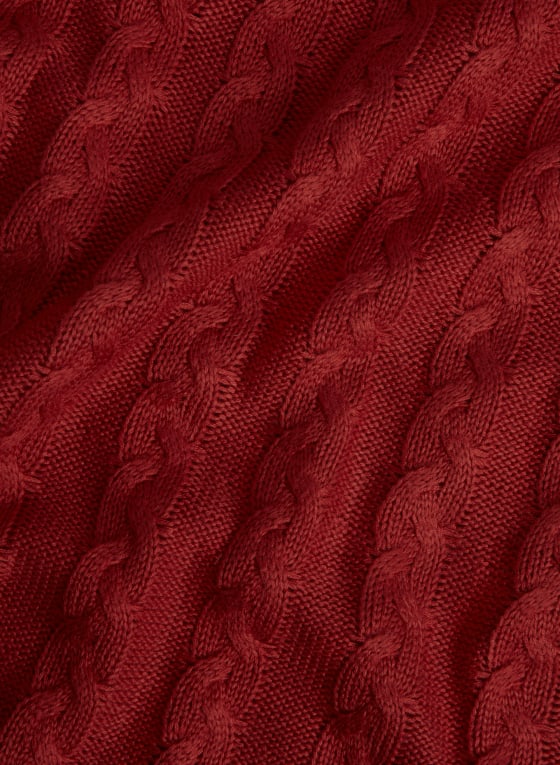 Cable Knit Sweater Dress