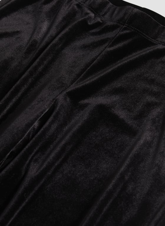 Pull-On Velour Pants