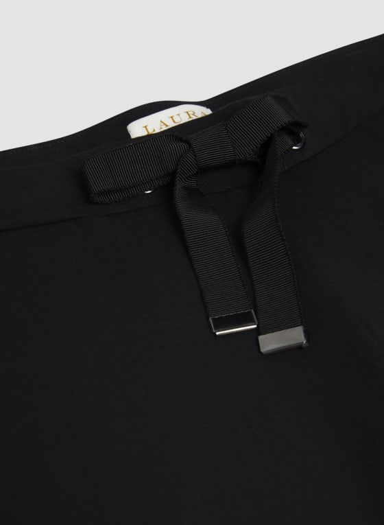 Tie Waist Pull-On Pants