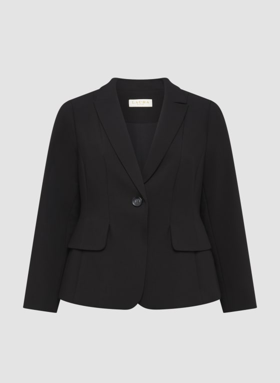 Notch Collar Blazer