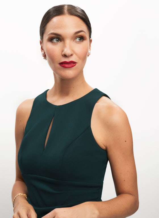 Asymmetric Sleeveless Dress