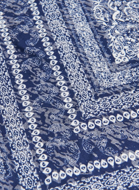 Paisley & Diamond Print Tee