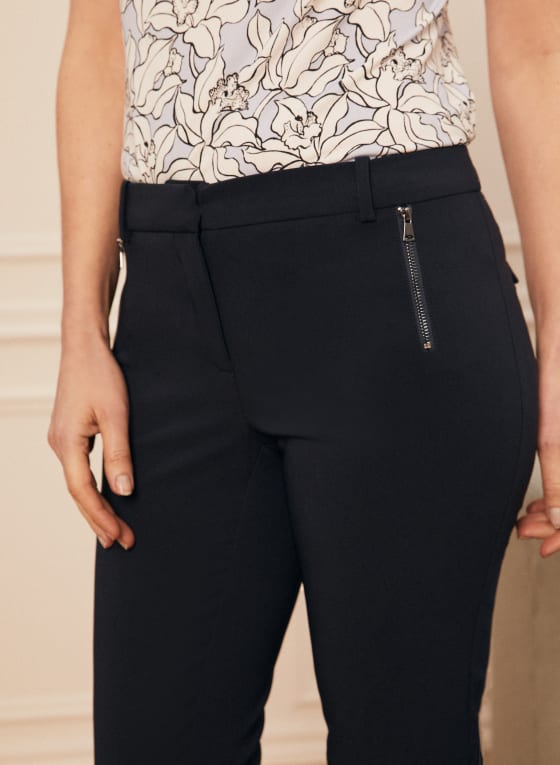 City Fit Straight Leg Ankle Pants