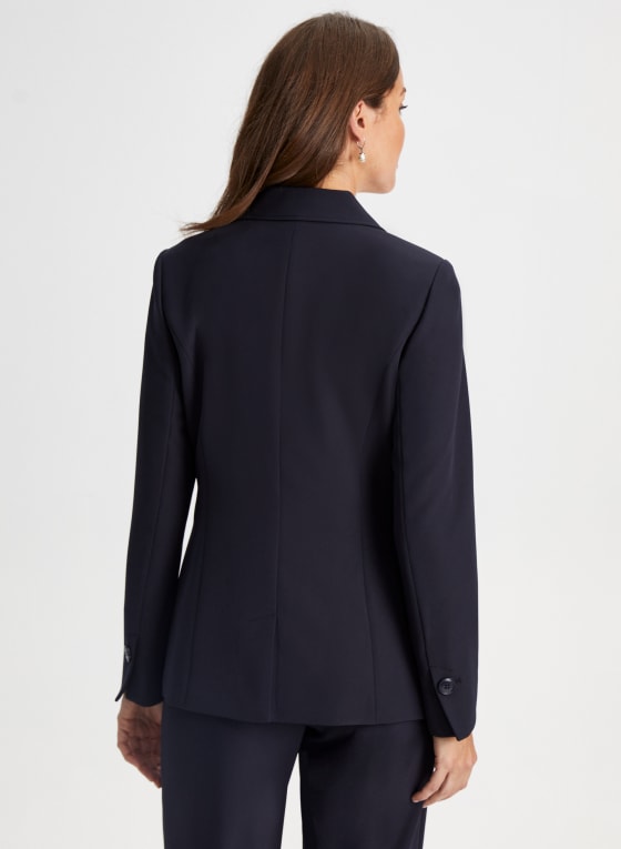 Notched Collar Blazer