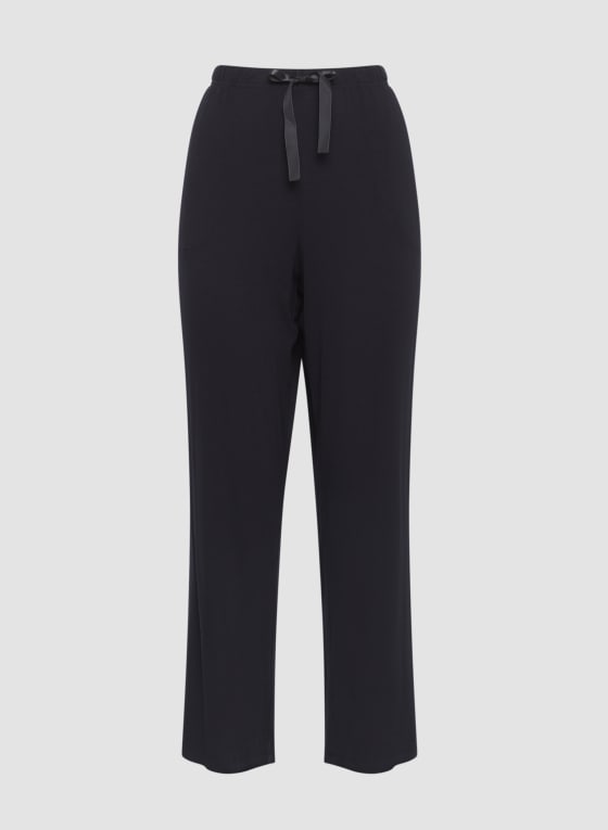 Pull-On Wide Leg Pyjama Pants
