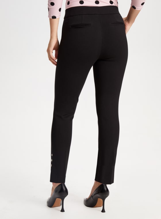 Slim Leg Pull-on Pants