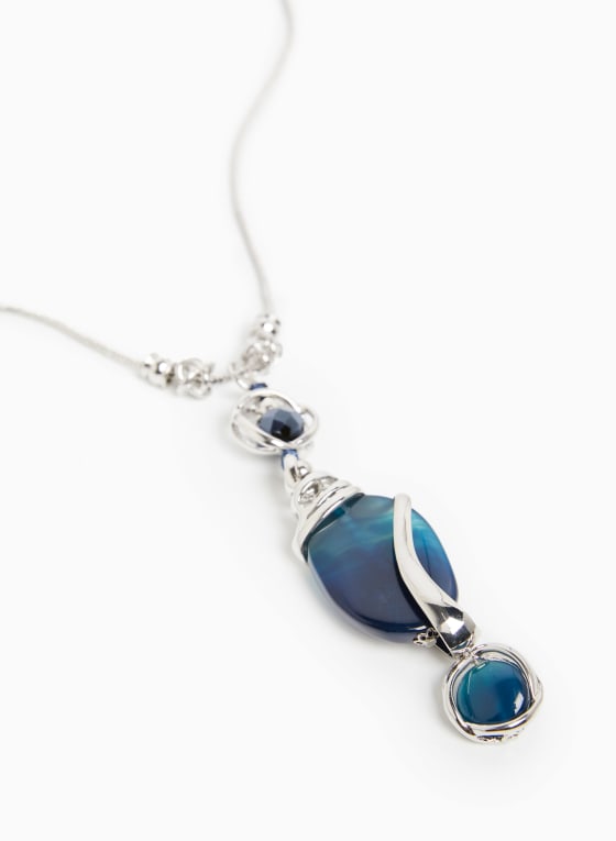 Stone Pendant Necklace