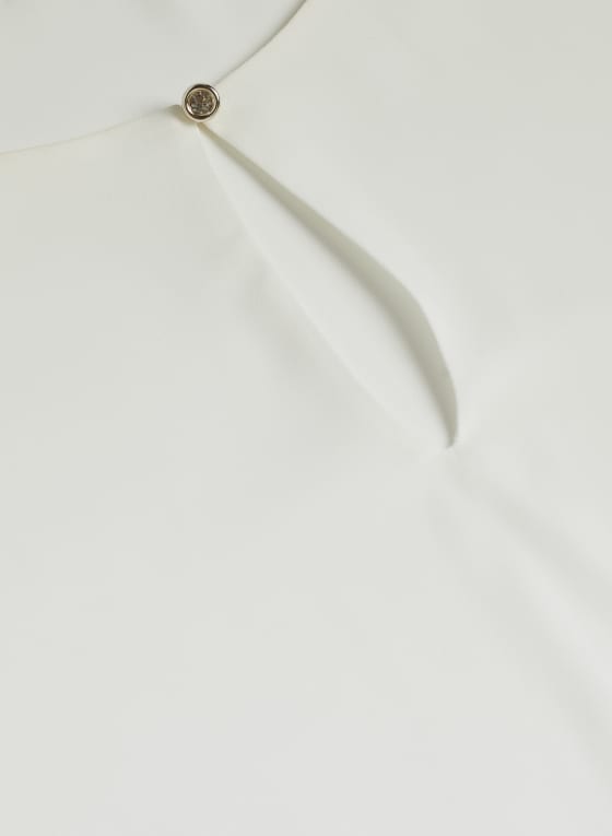 Long Sleeve Double Layer Blouse