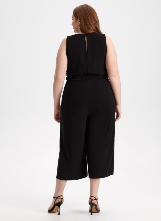 Wide Leg Jersey Jumpsuit