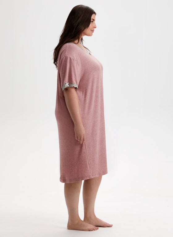 Dot Print Nightgown