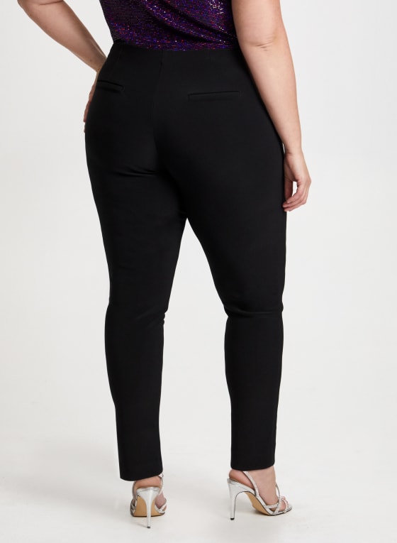 Slim Leg Pull-On Pants
