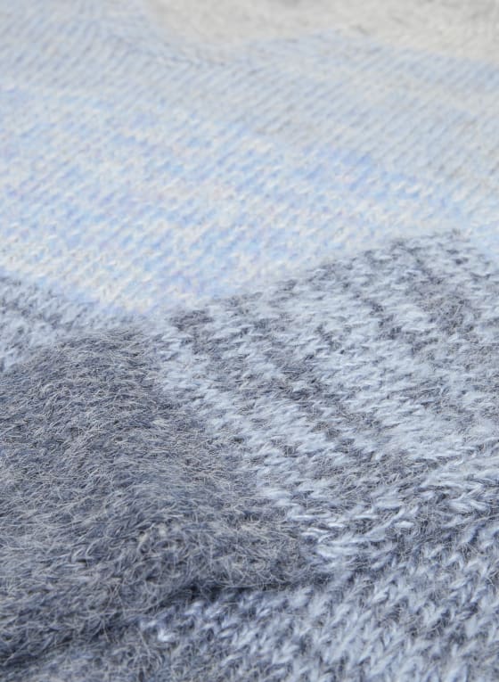 Charlie B - Fluffy Striped Sweater