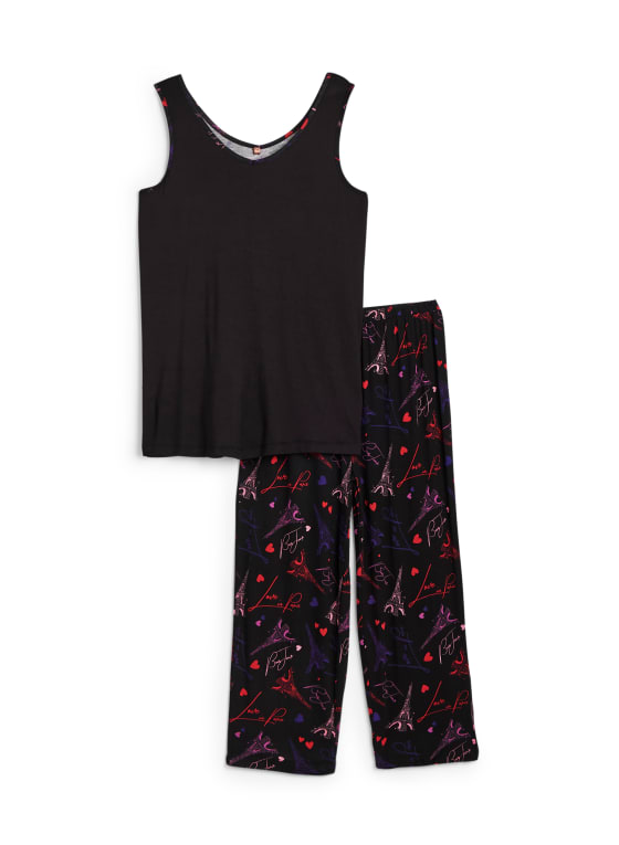 Paris Print Pyjama Set