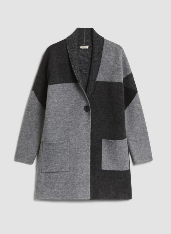 Colour Block Coatigan