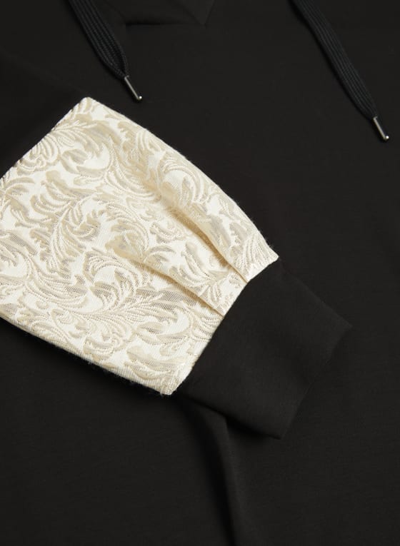 Cuff Detail Hooded Tunic