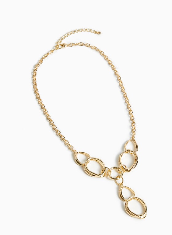 Chain Link Y Necklace