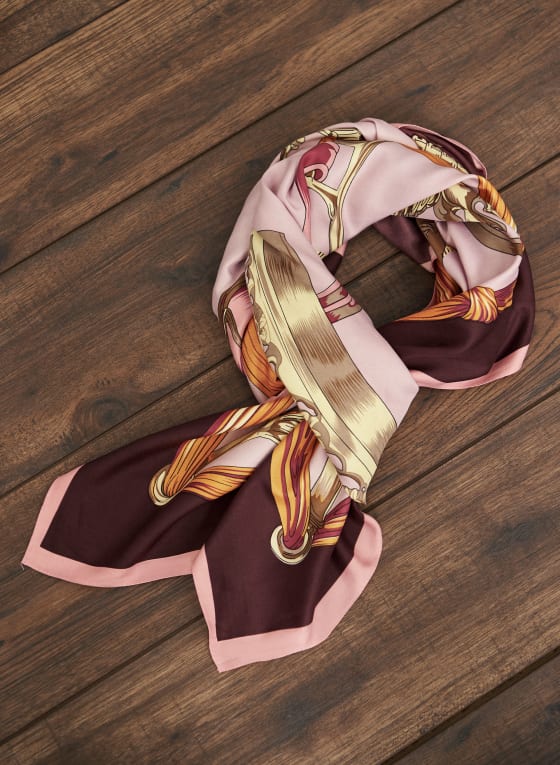 Printed Square Scarf
