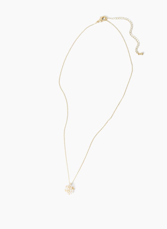 Pearl Detail Pendant Necklace