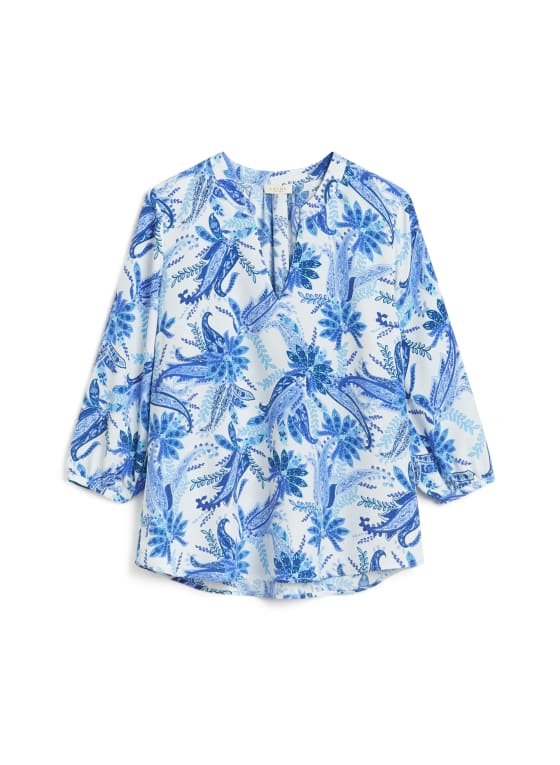 Paisley Print Top