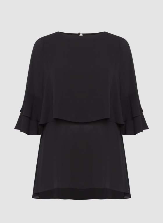 Flutter Sleeve Blouse