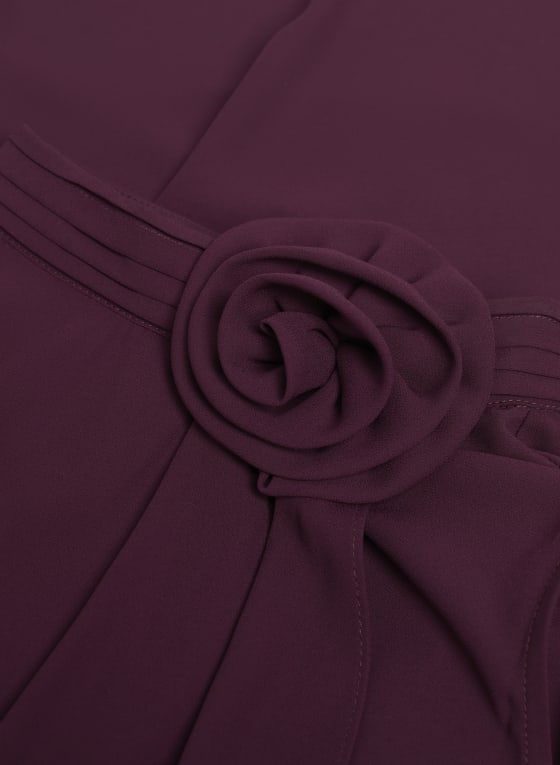 Rose Detail Layered Tunic