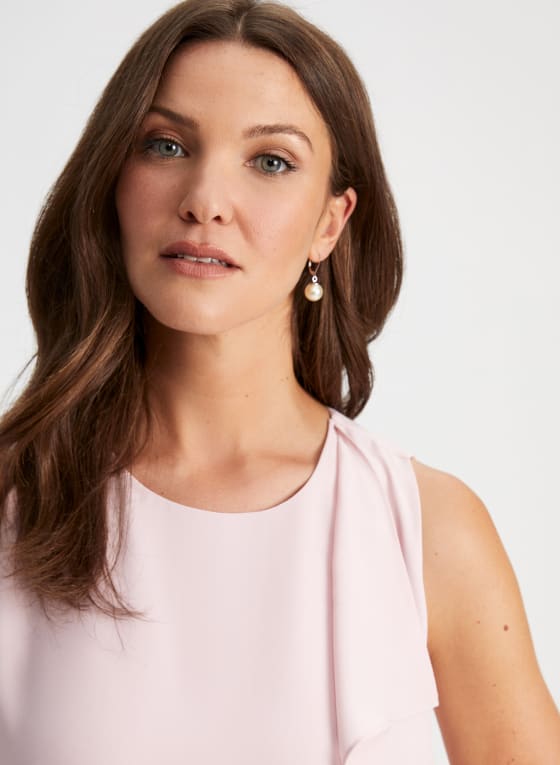 Double Layer Sleeveless Blouse