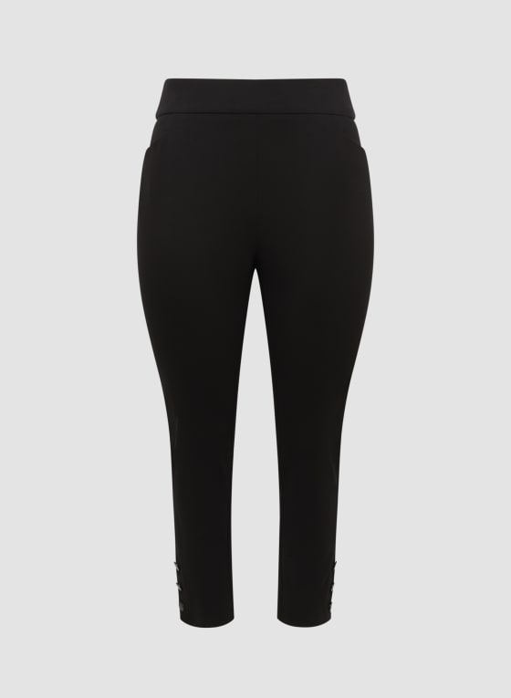 Pull-On Straight Leg Pants