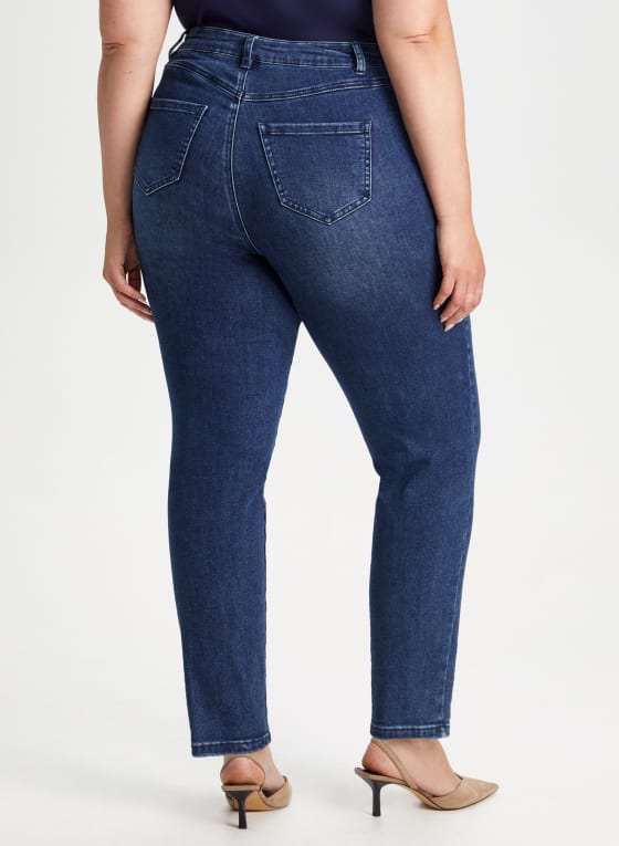 Essential High Rise Slim Leg Jeans