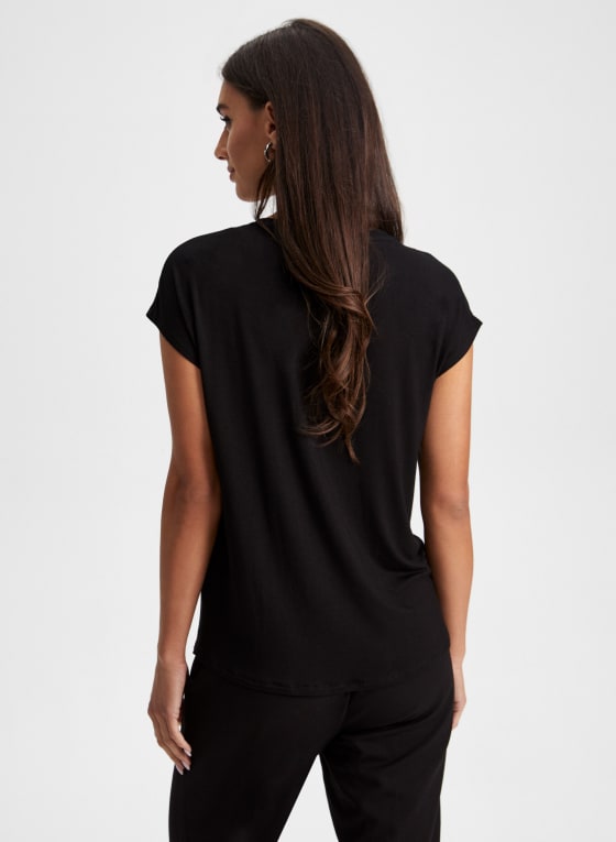 Rhinestone Detail Tee