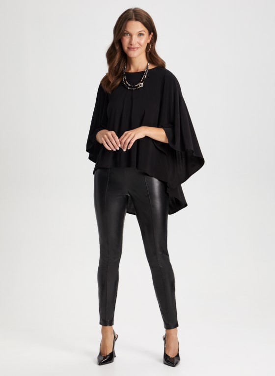 High-Low Poncho Top