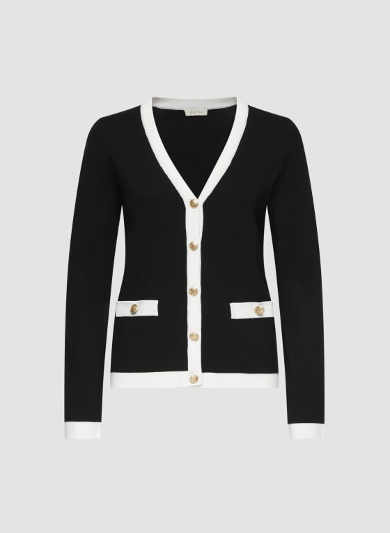 Colour Block Cardigan