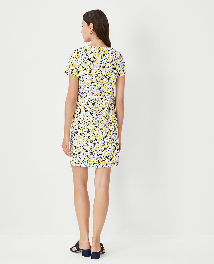 Ann Taylor Floral Tee Shift Dress