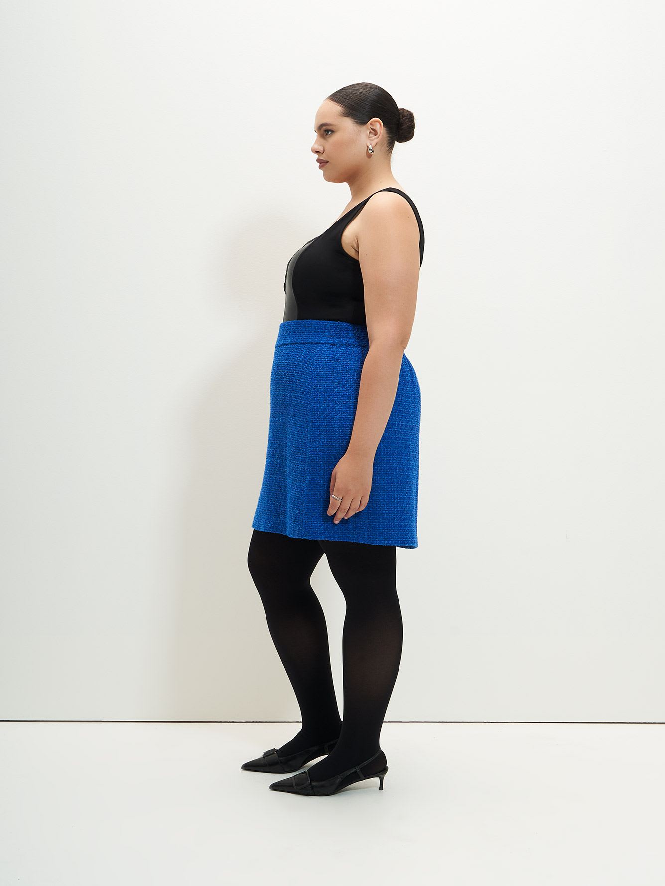 Mini Tweed Skirt - Addition Elle